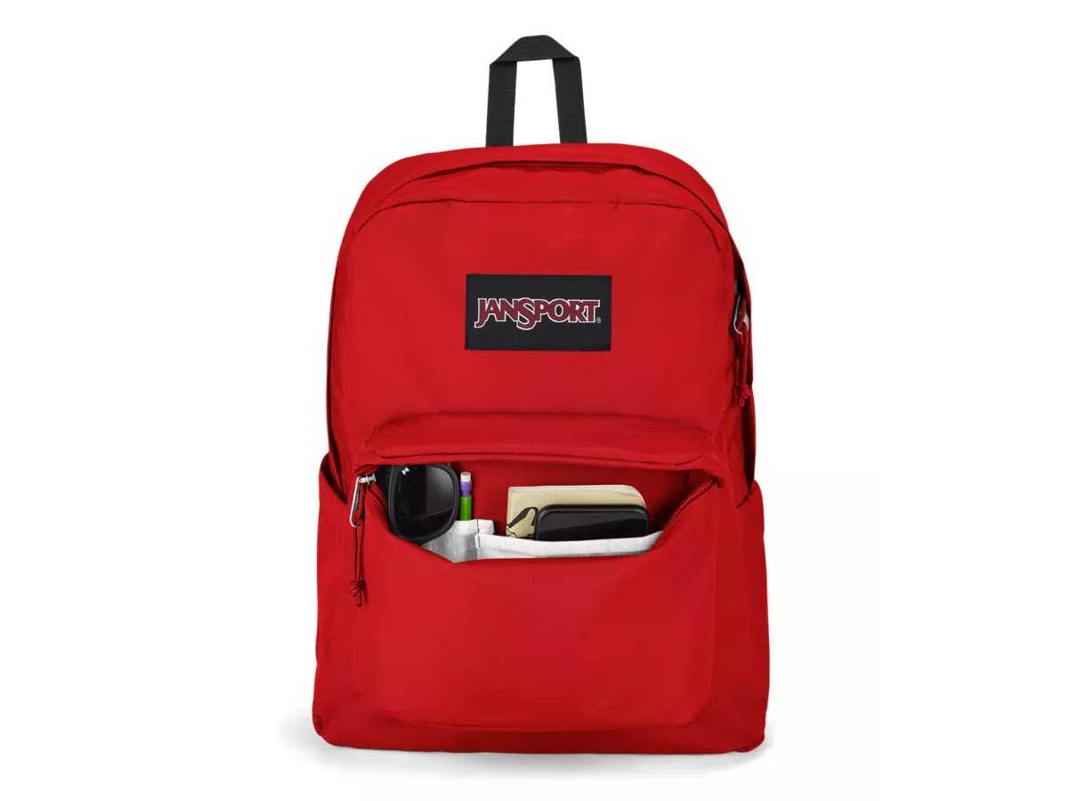 Red tape jansport backpack store